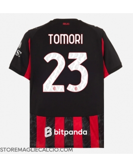 AC Milan Fikayo Tomori #23 Maglia Gara Casa Repliche 2025-26